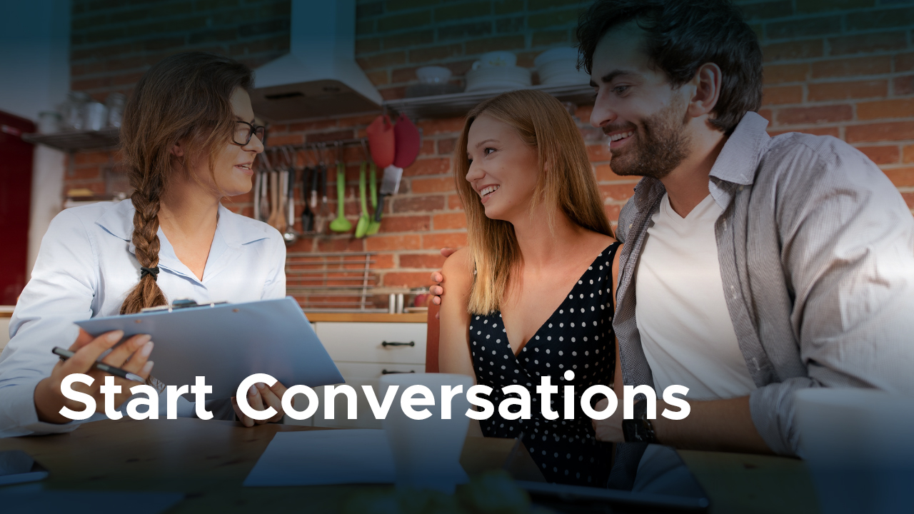 Start conversations