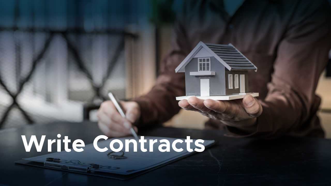 Write contracts